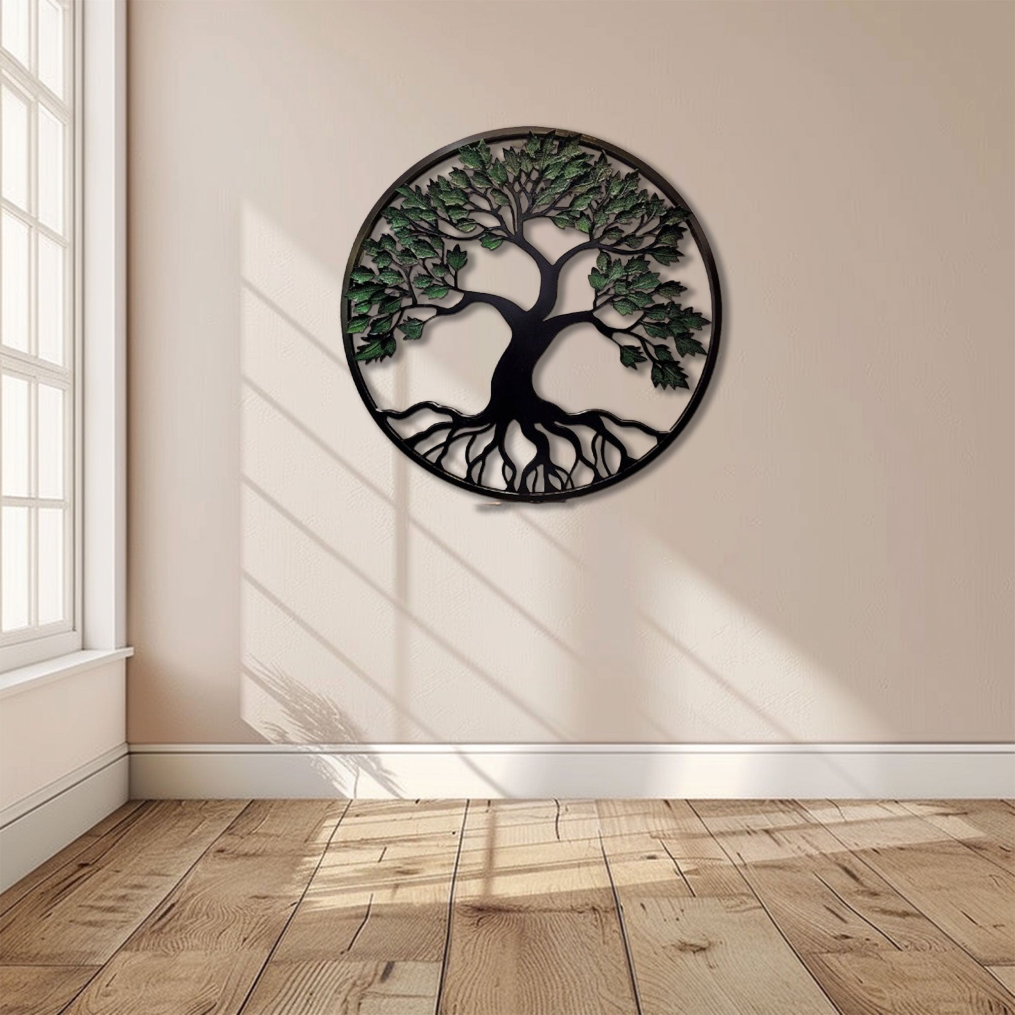 Tree of Life Metal Wall Art – 2D UV Printed Aluminum Home Decor
